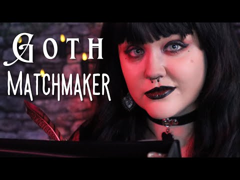 ASMR 🖤 Matchmaking You w/ Your Dream Goth Partner (Gender Neutral) Soft-Spoken Questions (Sleep Aid)