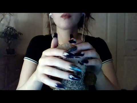 ASMR on Kitty Mic Cover (pure white noise, no talking)