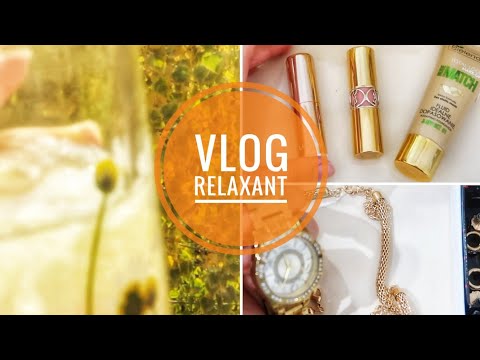 Vlog Relaxant 💙 Nouveautés maquillage/ Rangement de bijoux - Miss ASMR Français [Voix Douce]