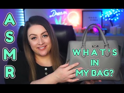 ASMR WHAT'S IN MY BAG? 👛