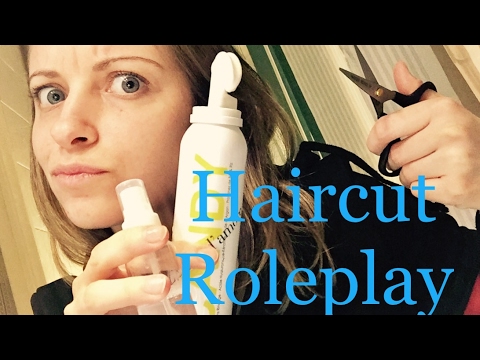 HAIRCUT Roleplay ITA - Brushing, washing, cutting, touching, spray, mousse/Scegli il prossimo video