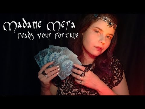 ASMR | 🔮 Madame Mera reads your Fortune /ASMRrp/ (Soft Speech w/ Accent & Candle Ambient Sounds)