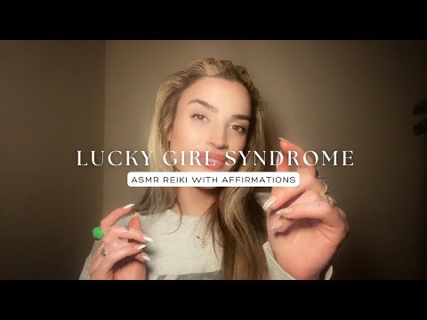 Reiki ASMR for Lucky Girl Syndrome, Luck Magnet, Manifest Overnight, with Affirmations