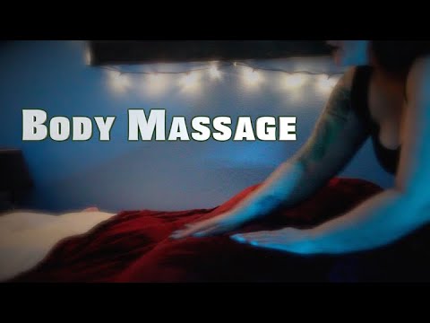 Body Massage 💆🏻 Whispered ASMR [RP Month]