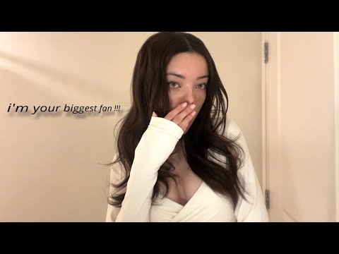 ASMR I’m Your Biggest Fan ! (Complimenting You, Asking Your Questions)