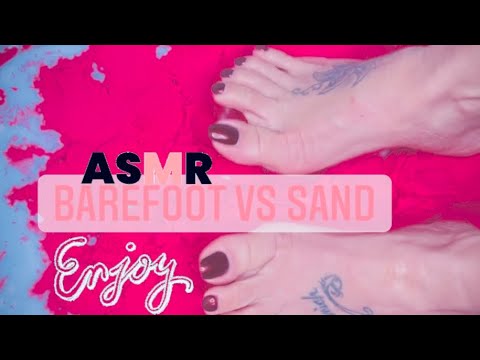 FEET vs SAND ASMR!!!
