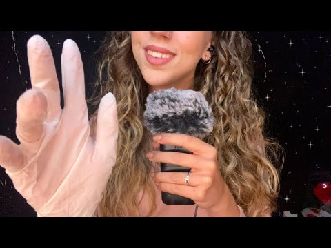 Trigger Words, Latex Gloves Hand Sounds & Movements | ASMR ITA 😴