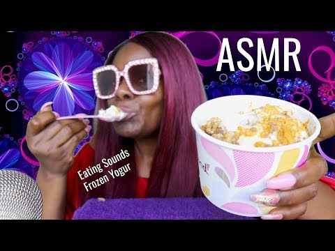 Soft Chit Chat ASMR (Eating Sounds) Trying Yogurt Treat