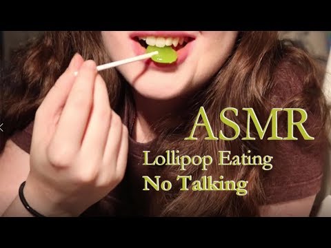 ASMR Halloween Lollipop - No Talking - Mouth Sounds