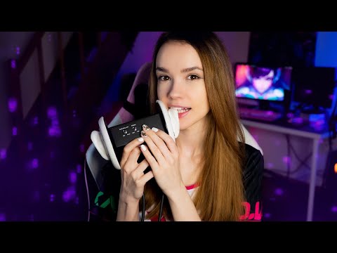 Mouth sounds | Ear licking #ASMR 79/100