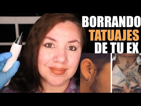 ASMR Roleplay Borrando TATUAJES de tu Ex / Christian Nodal & Belinda / Murmullo Latino