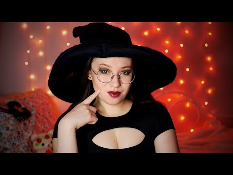 ASMR 🎃 Cozy Witch Reads You Creepypastas for Frightful Tingles 😱 Whispering