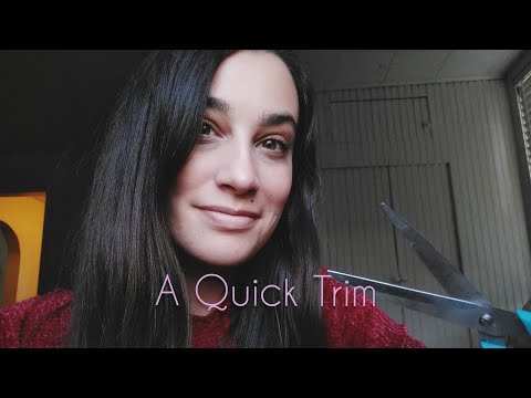 ASMR Fast Haircut Roleplay ✂️