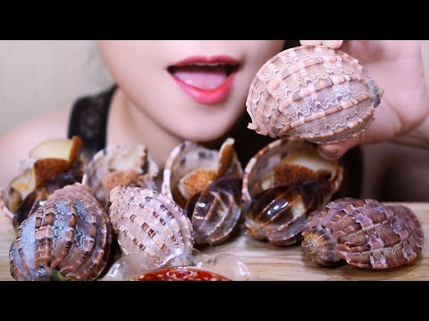 ASMR Harp snail (CHEWY EATING SOUNDS) No Talking | LINH-ASMR