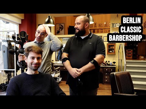 💈 ASMR Mastery: Comb, Scissors, Blade & Clippers  at a Quintessential Berlin Barbershop