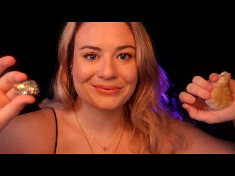 asmr pov | friend shows you her crystal collection (sleepy witchy low talking) 🧙🏻‍♀️💖