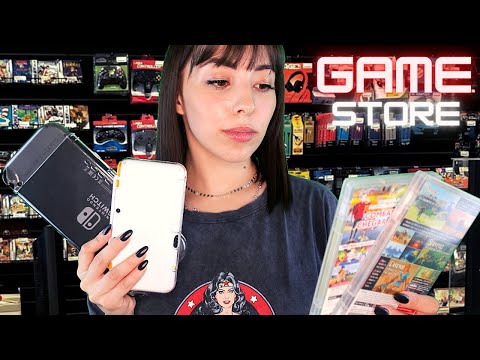 ASMR Game Store Roleplay - Nintendo Edition