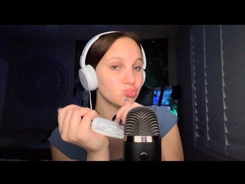 testing out my new mic! // asmr