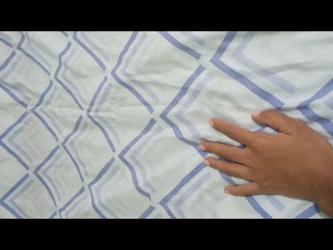 ASMR : Arrumando minha cama ( Sons de plástico)