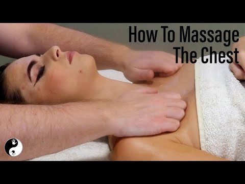 How to Massage the Chest Releasing the Pectorals [Asmr][Softly Spoken]