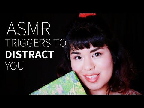 ASMR Simple Trigger Assortment (whispering, book tapping, & crinkles)