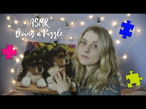 ASMR│Doing a Puzzle! Satisfying and Relaxing♡