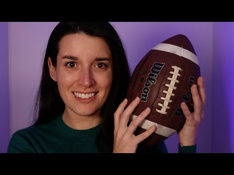 (ASMR) Football Tapping ONLY!