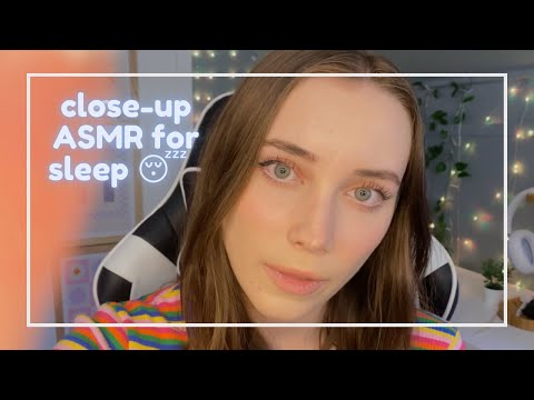 ASMR to put you to sleep (personal attention, negative energy plucking, trigger words)