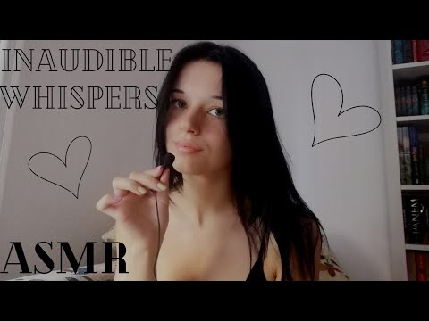 ASMR | Inaudible Whispering with the mini mic