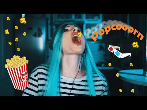 ASMR - Popcorn eating *crunch* / SK sounds