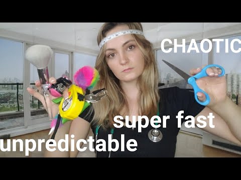 ASMR FASTEST FOLLOW MY INSTRUCTIONS FOR SLEEP (UNPREDICTABLE AND CHAOTIC)