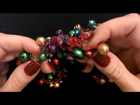 ASMR Request | Handling Jingle Bell Necklace (No Talking)