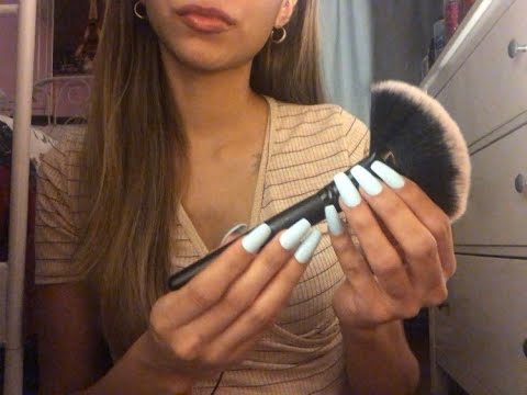 ASMR Random Tapping/Scratching for Tingles (long nails)