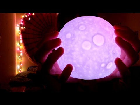 ASMR - Moon light, visual triggers and tapping. NO TALKING