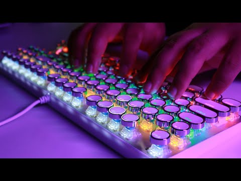 ASMR Satisfying Keyboard Sounds for SLEEP (No Talking) ⌨️