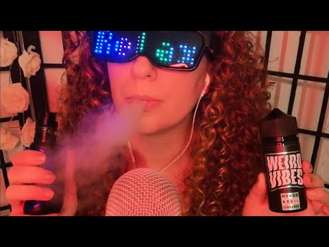 ASMR Vaping - Mouth Sounds - Blowing