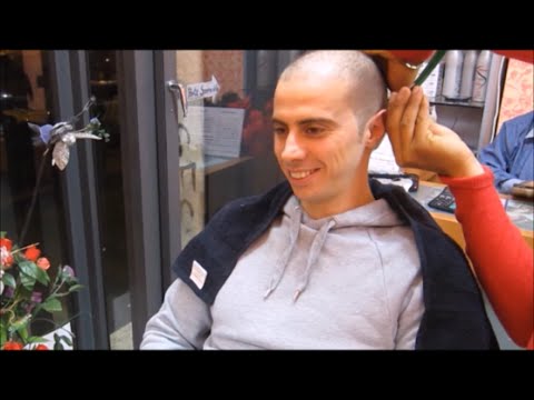 Egyptian barber haircut, take a break and relax - ASMR video