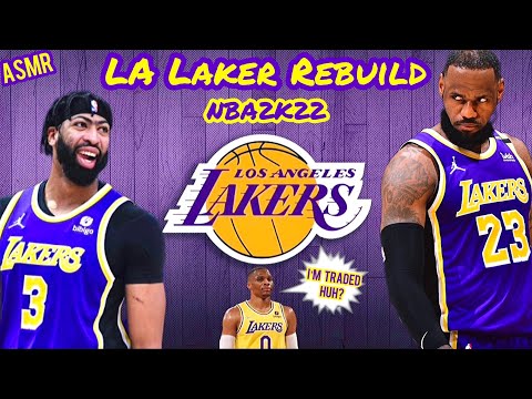 Rebuilding The LA Lakers 🟣🟡 ( ASMR )