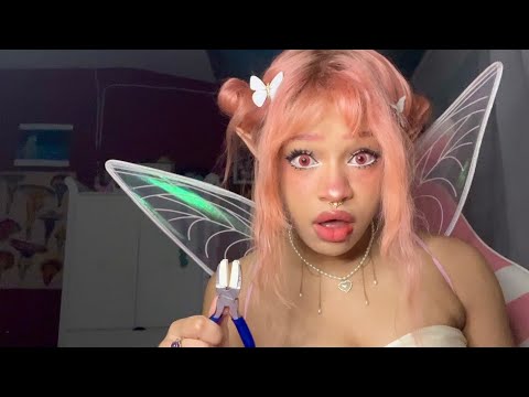 asmr Tooth Fairy Debt Collector🧚🏽‍♀️✨ Softspoken, crazy halloween roleplay