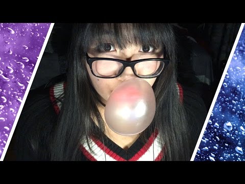 ASMR Bubblegum ~ No Talking Mouth Sounds Popping & Chewing Gum