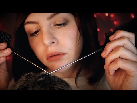 🧡 ASMR Bug Searching and Inaudible Whispers 🧡 Tingly Mic Triggers for Relaxation