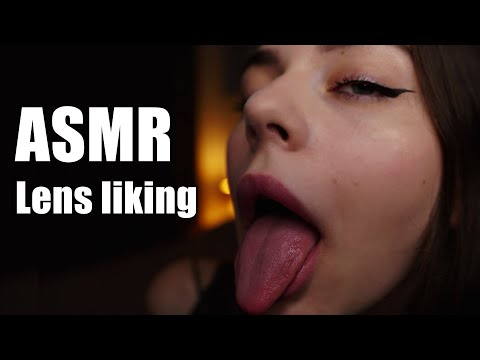 ASMR | Lens Licking Using 3Dio Mic 🥰UPCLOSE🥰 | Elanika