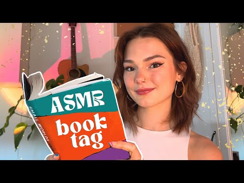 The ASMR Book Tag! 📚 (whispers, book triggers, tapping)