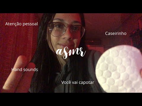 ASMR CASEIRINHO - PARA DORMIR PROFUNDAMENTE | hand sounds, caseirinho, sussurro, atenção pessoal…