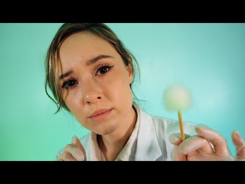 ASMR Examining You | Your Face is Plastic, Sponge, Cardboard | Your Hair is Squishy