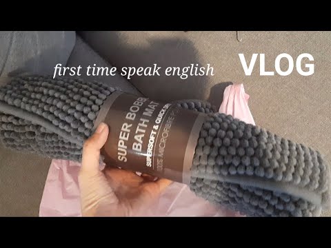 Bringing things to a friend, speaking English for the first time I Vacuum Vlog