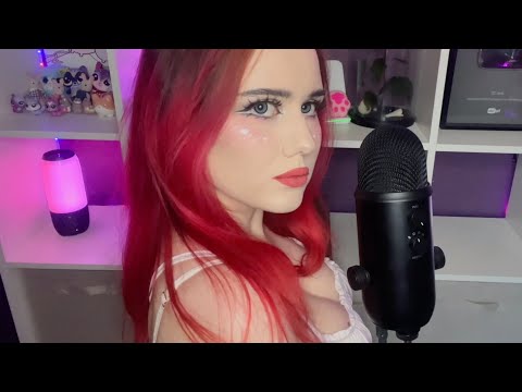 ASMR Girlfriend gives you kisses , moans and takes care of you 💋💤
