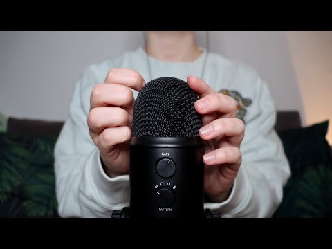 ASMR - Bare Microphone Rubbing & Scratching (With Short Nails) [No Talking]