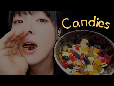 [ASMR] Color-Rado Candy Eating, Casual Whispers 컬러라도 젤리 이팅 + 수다