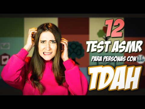 ASMR 12 TEST para personas con TDAH O DÉFICIT DE ATENCIÓN | ASMR Español | Asmr with Sasha